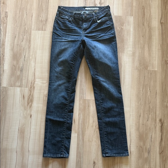 DKNY Dark Blue Straight Leg Jeans - Picture 1 of 3